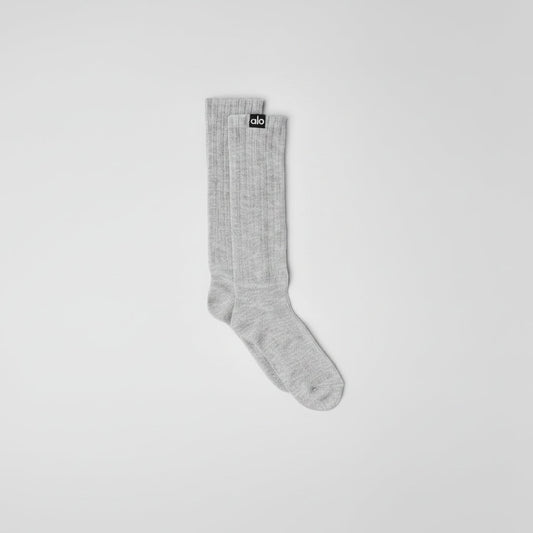 Unisex Scrunch Sock - Athletic Heather Grey