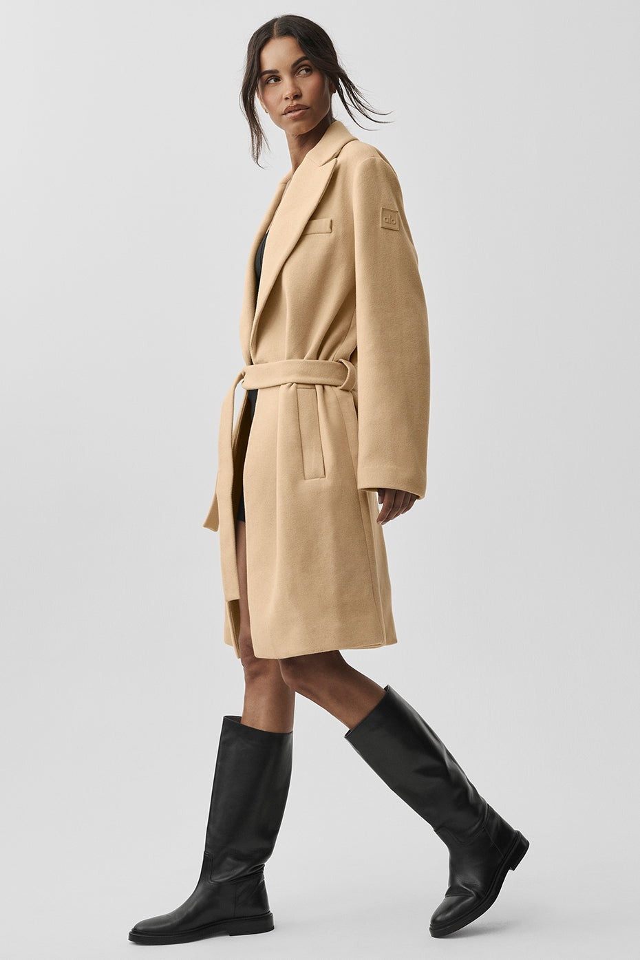 Wool Gameday Overcoat - Camel