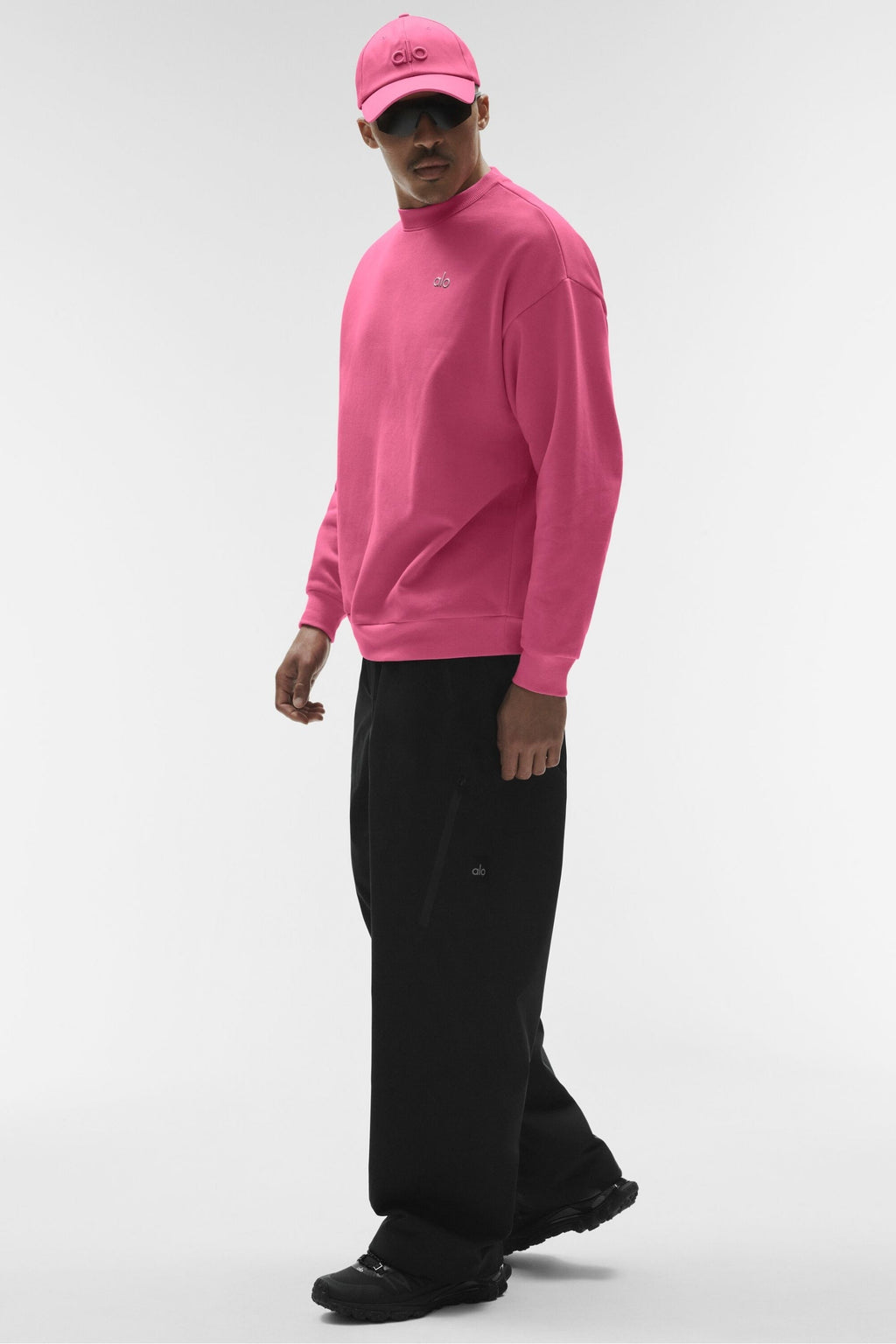 Accolade Crew Neck Pullover - Paradise Pink