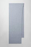 Merino Wool Oversized Scarf - Hazy Heather Grey