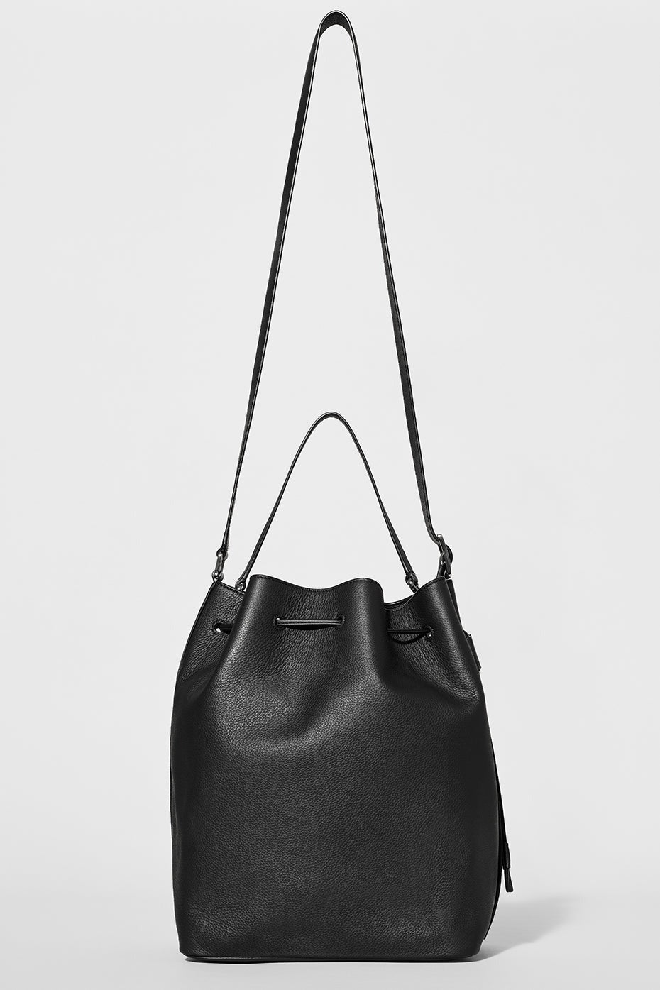 ALO Balance Bucket - Black Leather