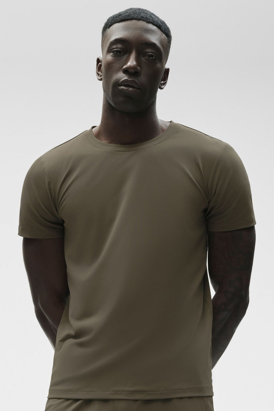 Conquer Reform Crewneck Short Sleeve - Olive Tree