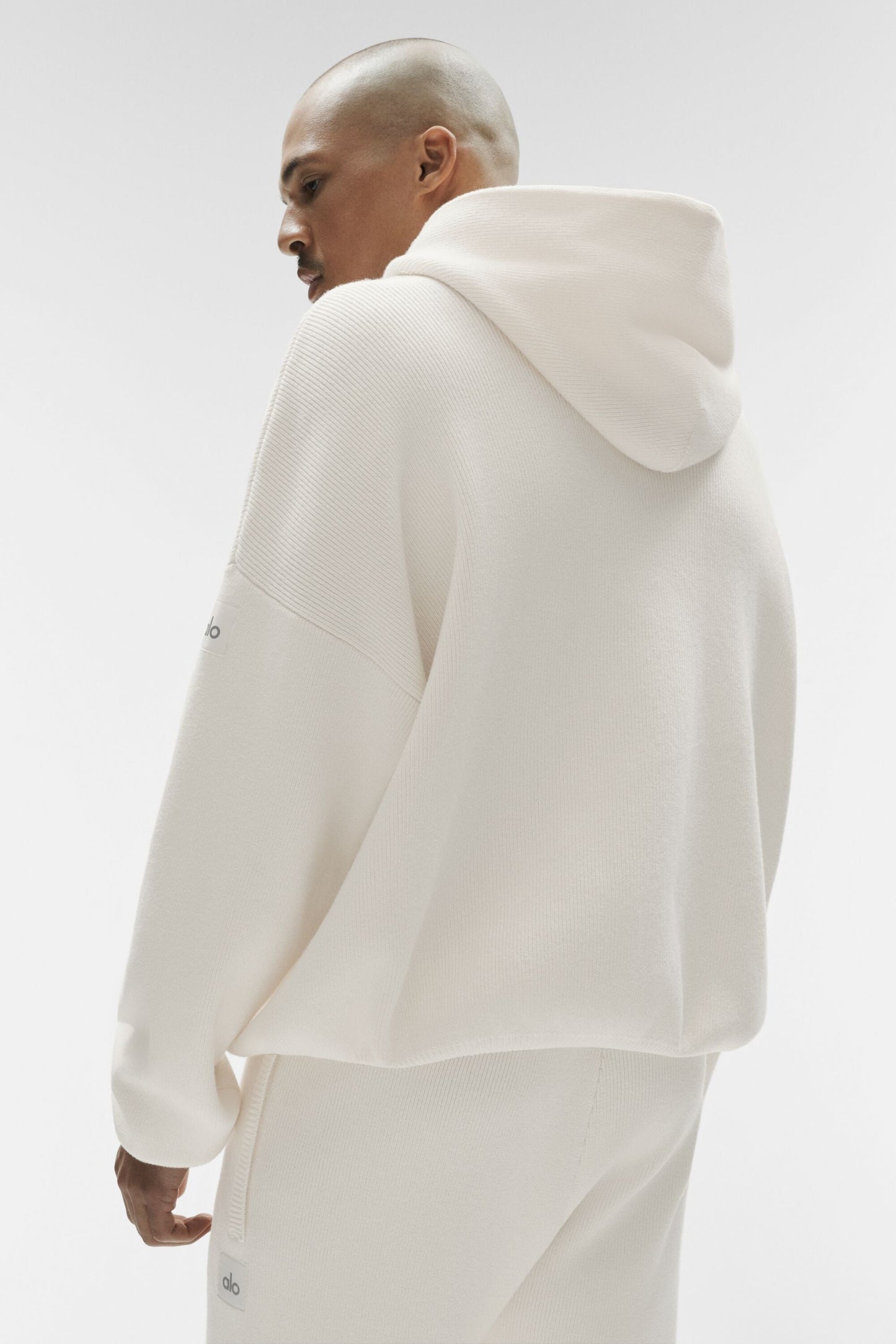 Scholar Hooded Sweater - Ivory