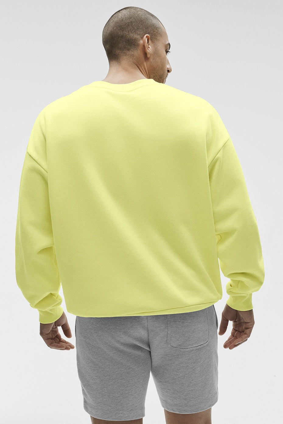 Accolade Crew Neck Pullover - Sunshine