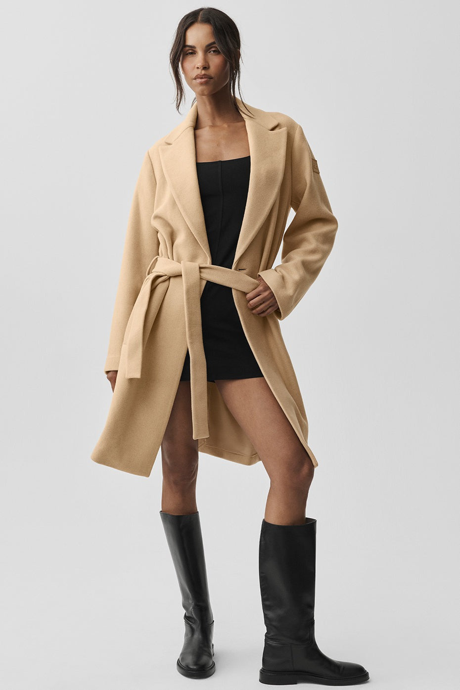 Wool Gameday Overcoat - Camel