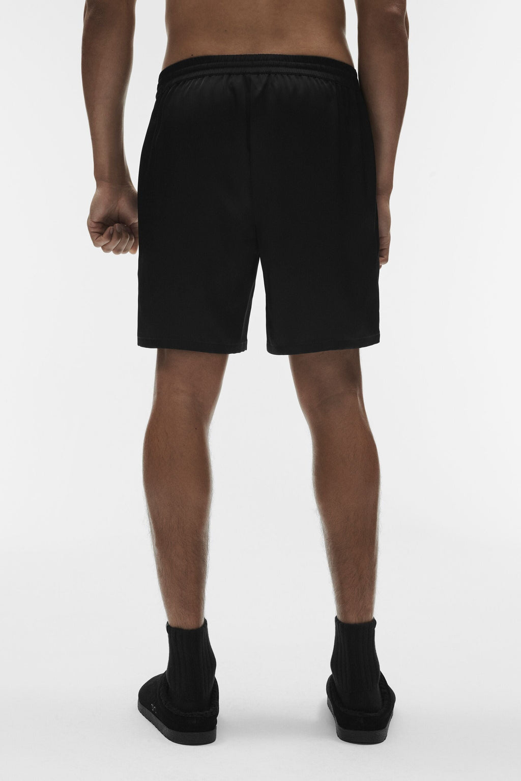 7" Satin Horizon Short - Black