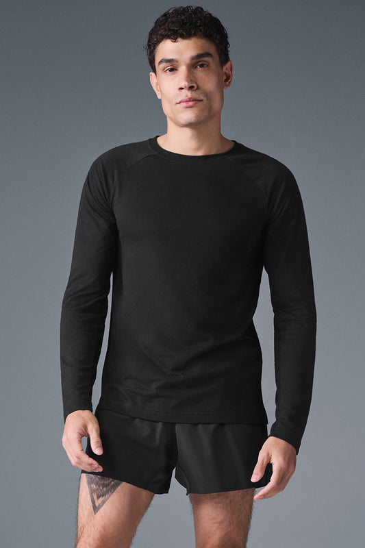 Triumph Long Sleeve Tee - Black