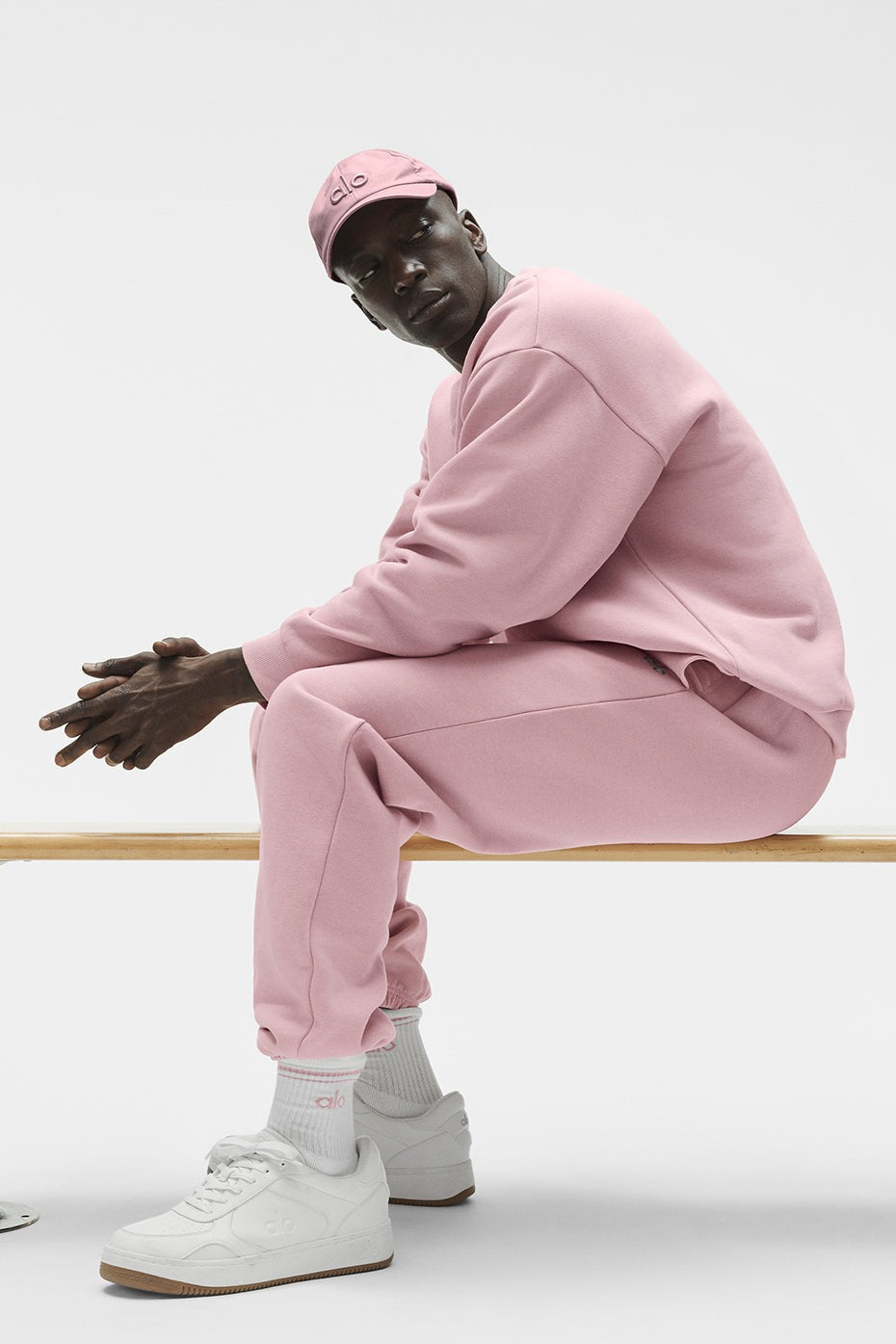 Accolade Crew Neck Pullover - Vintage Pink