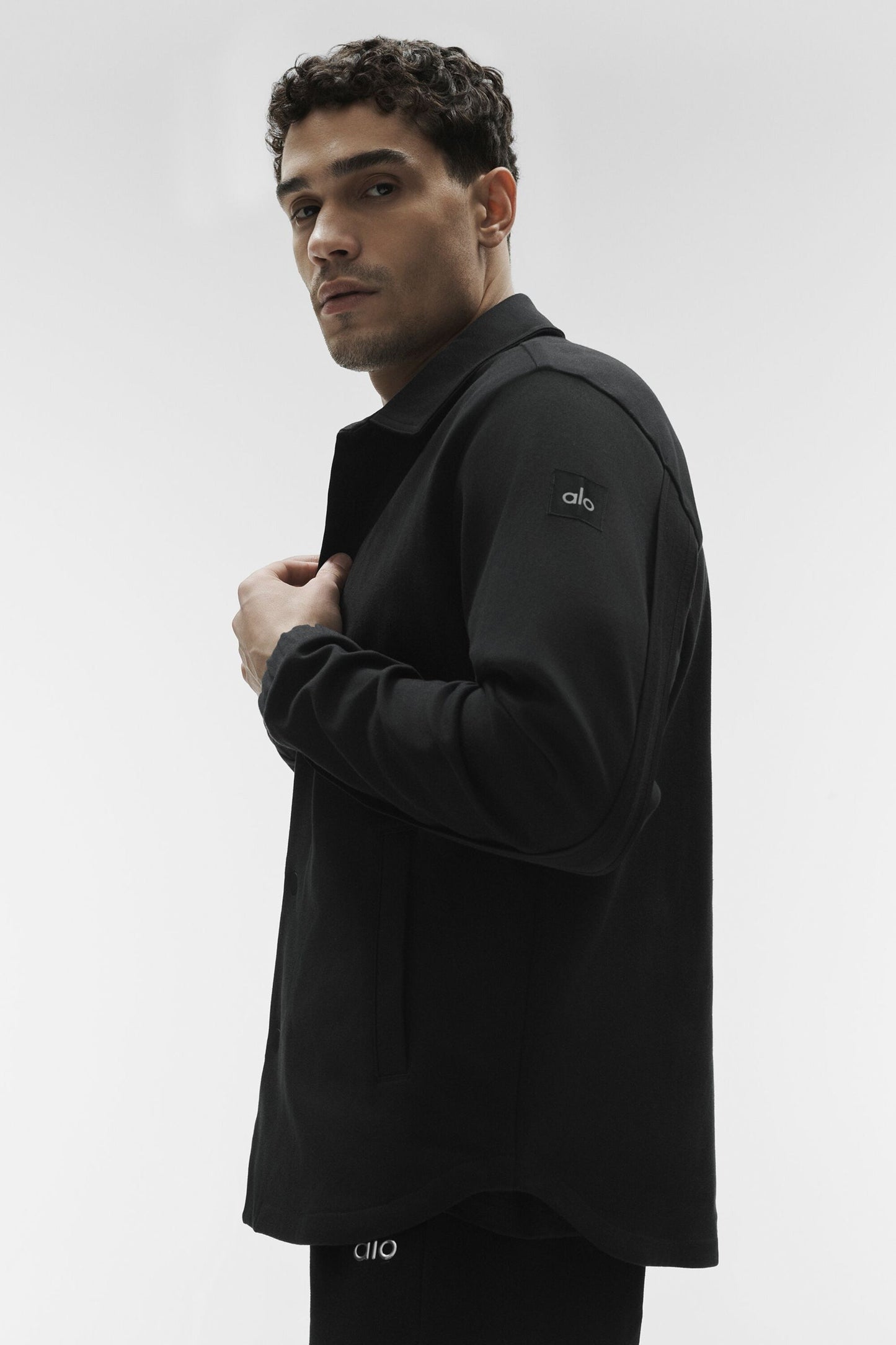 Edition Sueded Jacket - Black