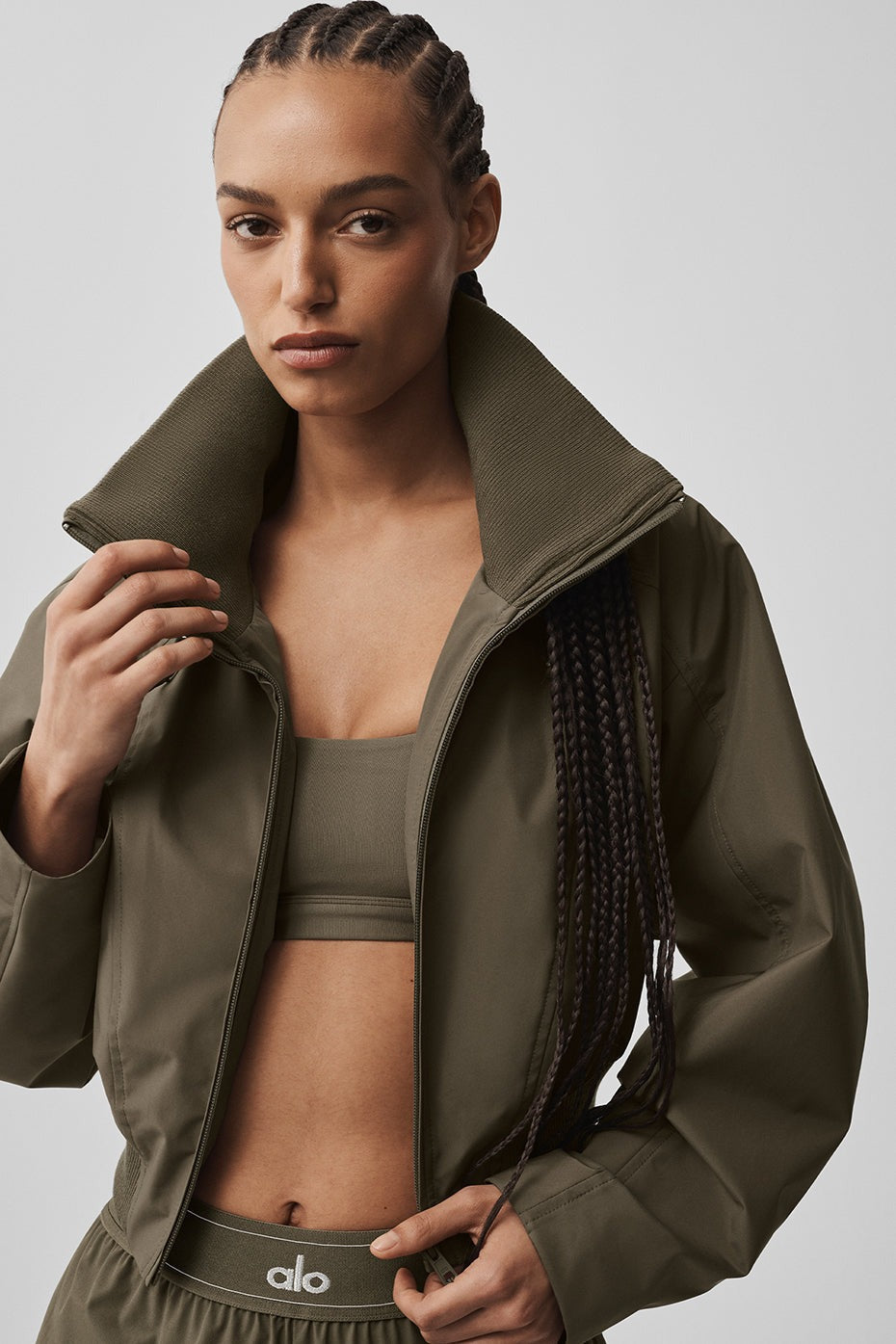 First Draft Jacket - Olive Tree