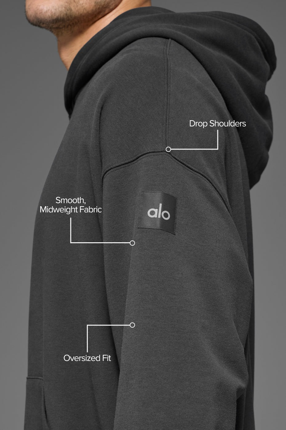 Double Take Hoodie - Anthracite