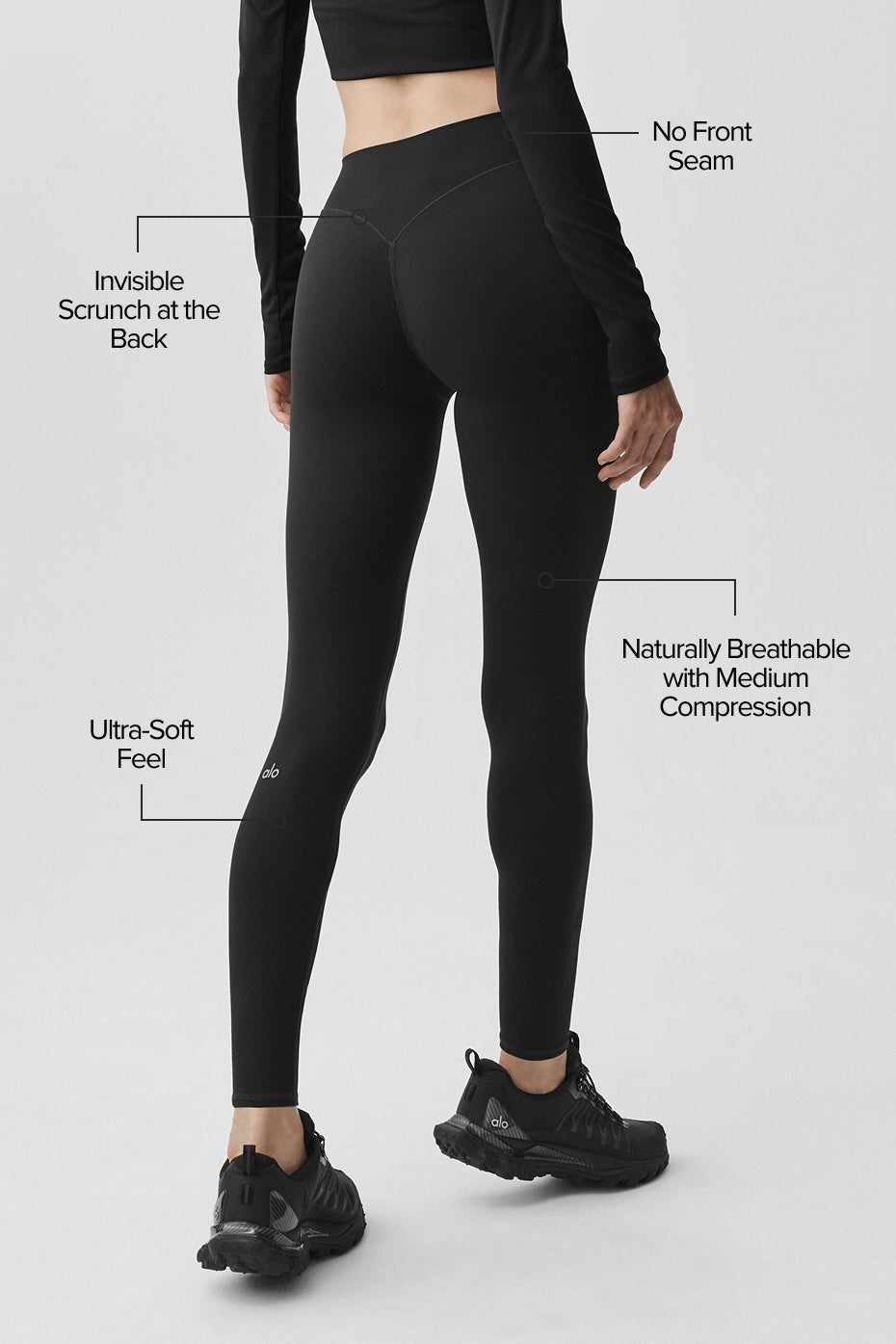 ALO Softsculpt 7/8 Define Legging - Black