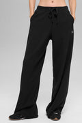 Muse Wide Leg Pant - Black
