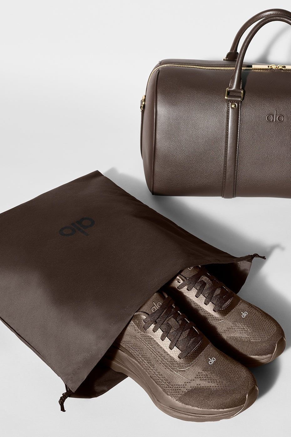 ALO Voyage Duffle - Espresso Leather