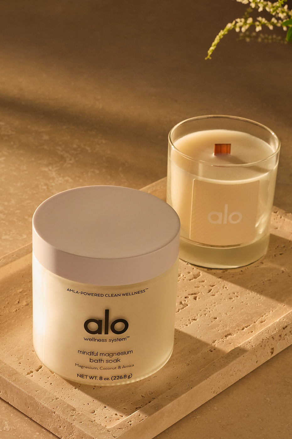 Candlelight Calm Bath Set