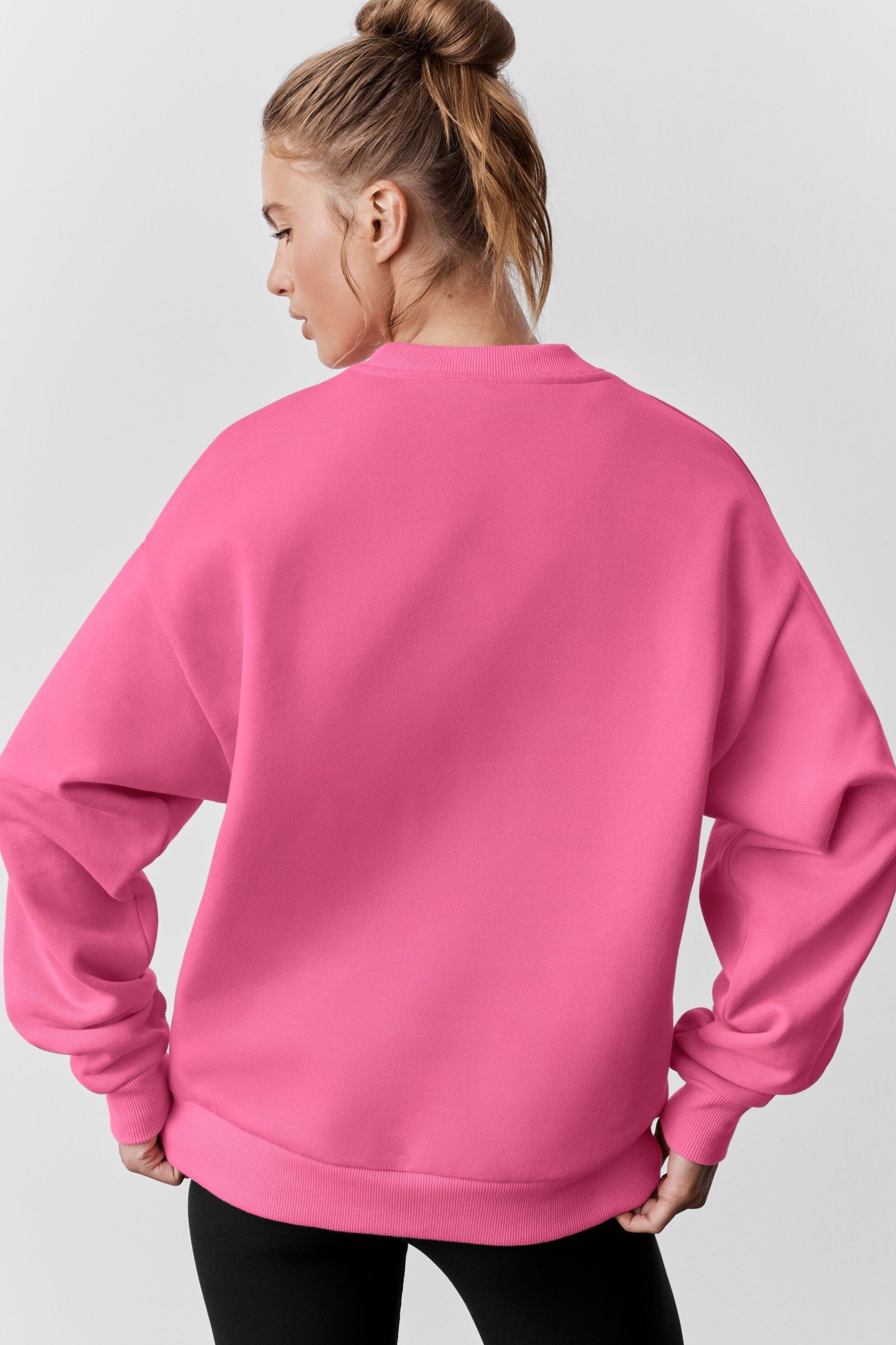 Accolade Crew Neck Pullover - Paradise Pink