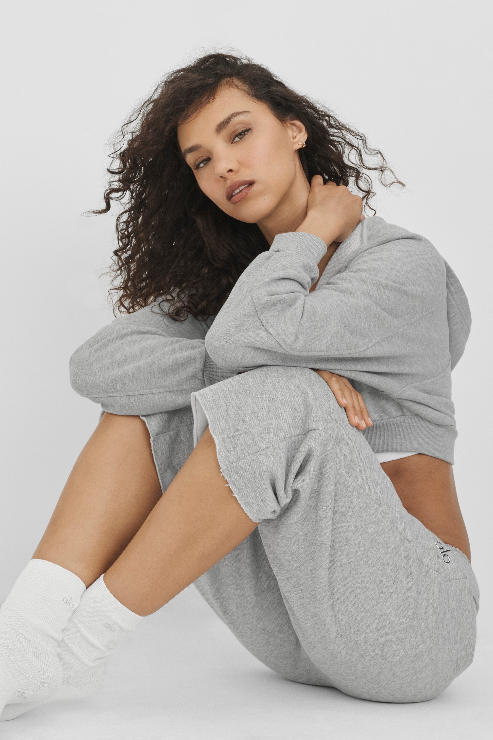 Accolade Cutoff Sweatpant - Athletic Heather Grey