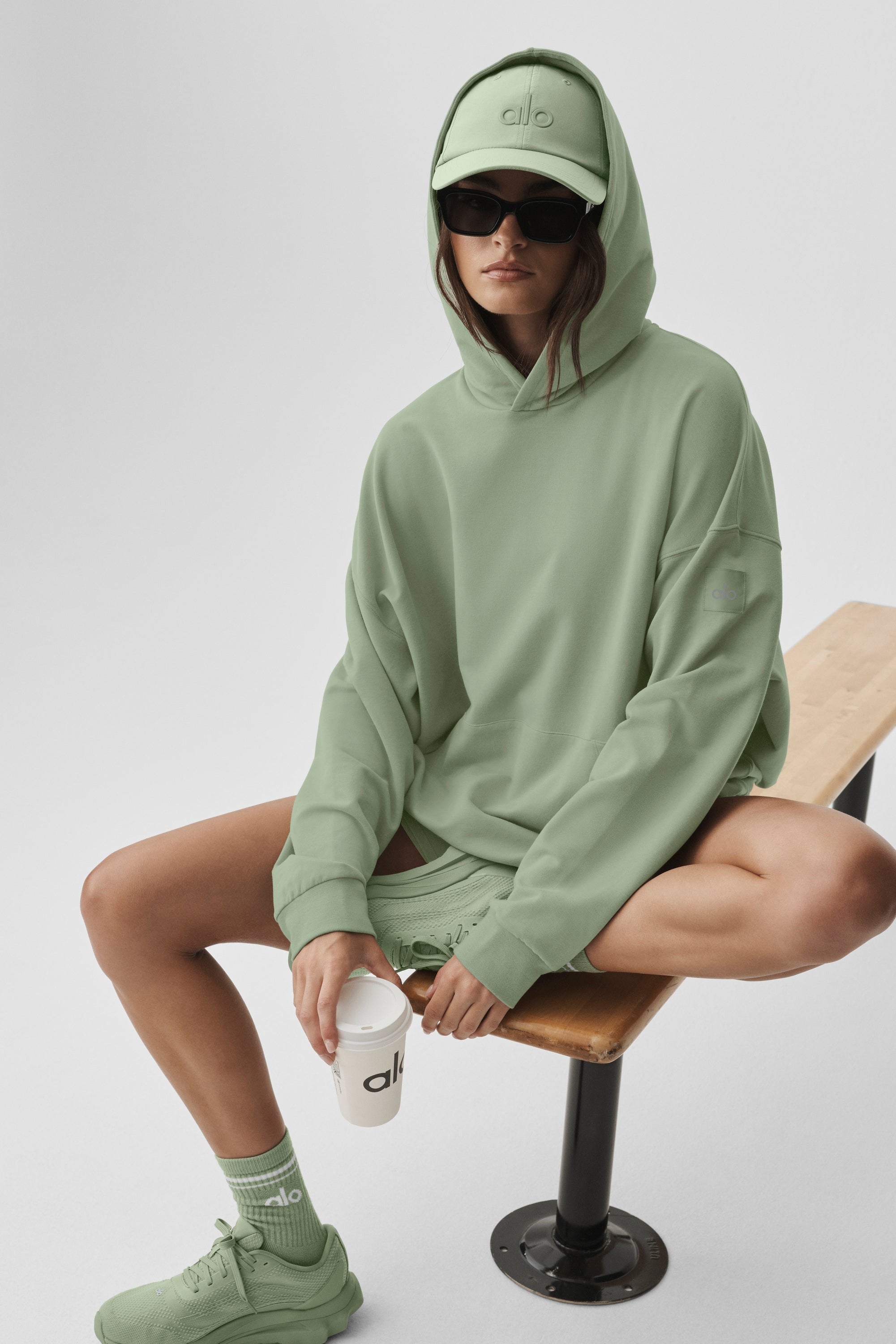 Double Take Hoodie - Dune Grass