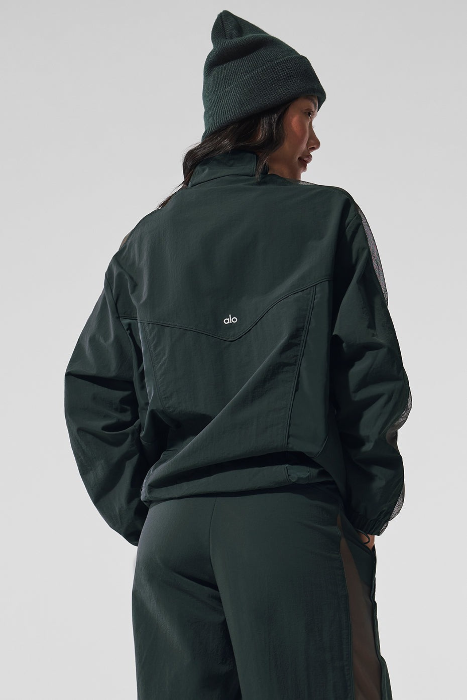 Origin Full-Zip Track Jacket - Charcoal Green